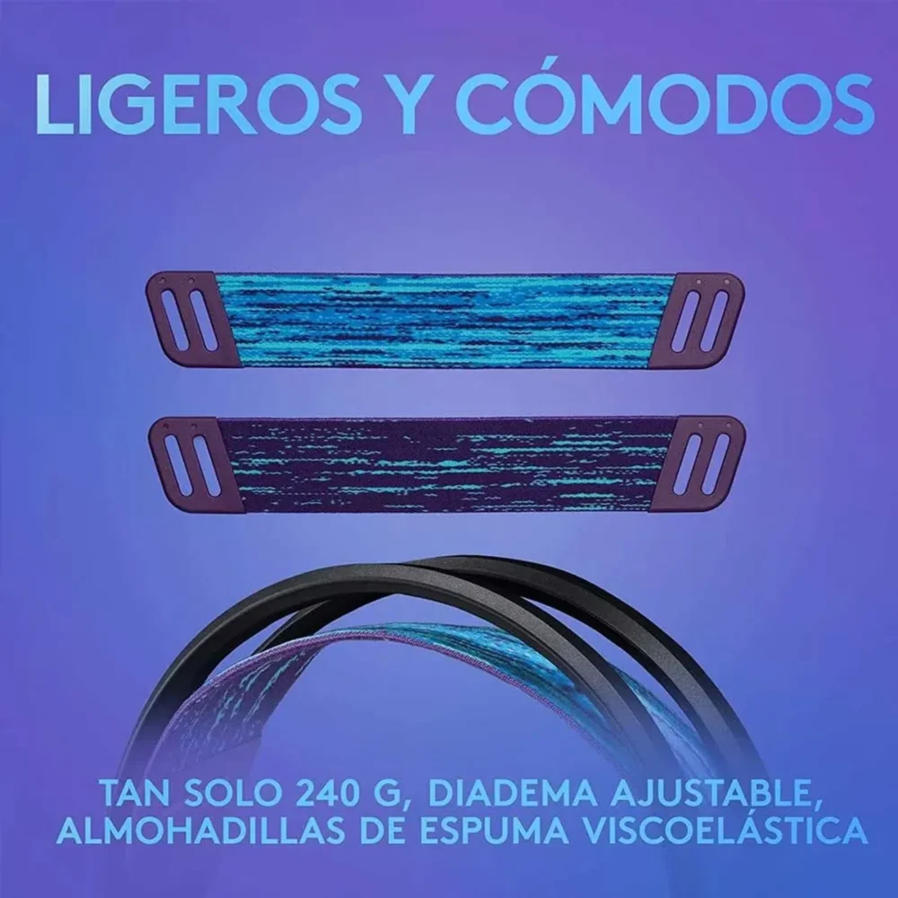 Audífono Gaming Logitech G G335 Alámbrico Negro - Imagen 6