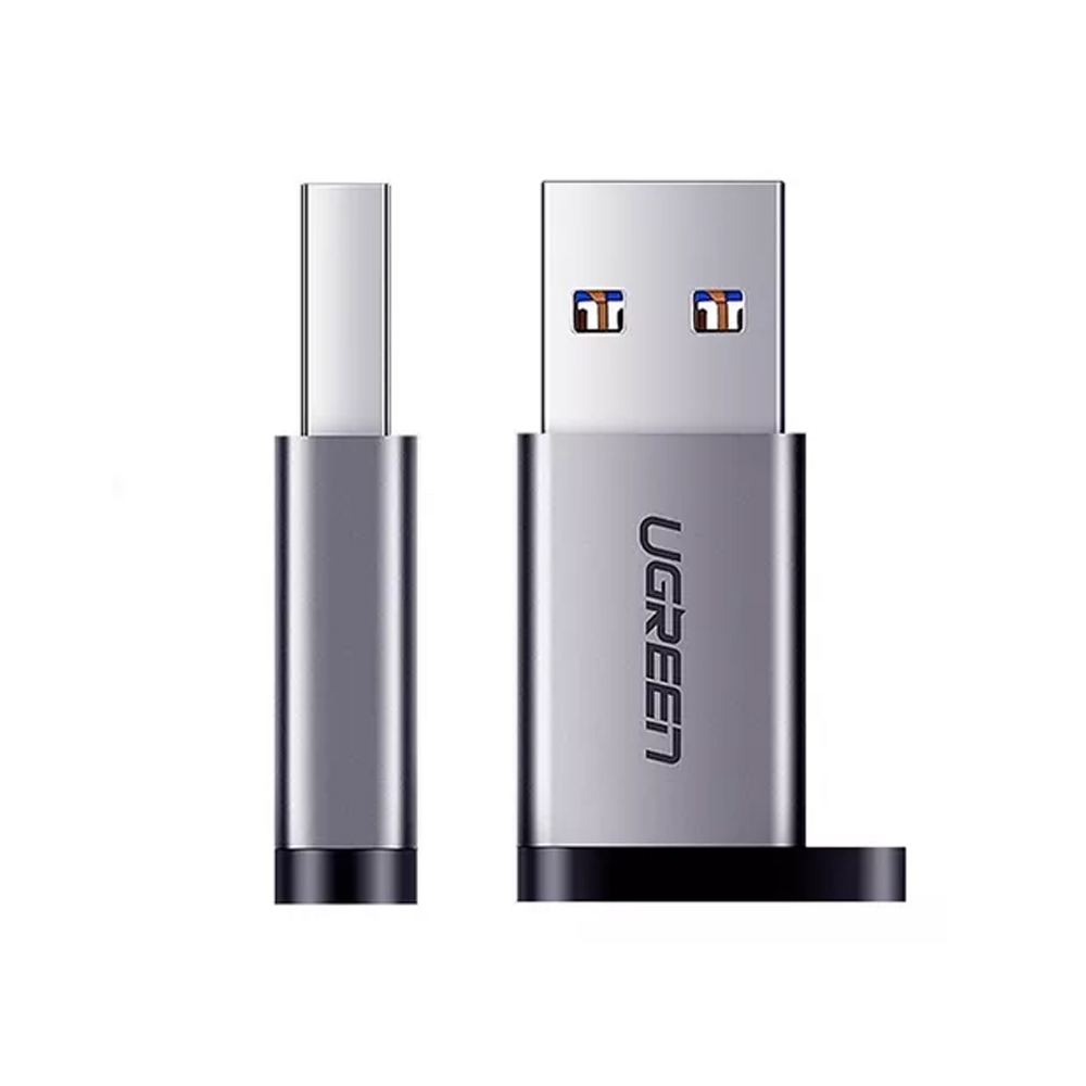 Adaptador Usb 3.0 Macho A Usb 3.1 Tipo C Hembra Ugreen Metal