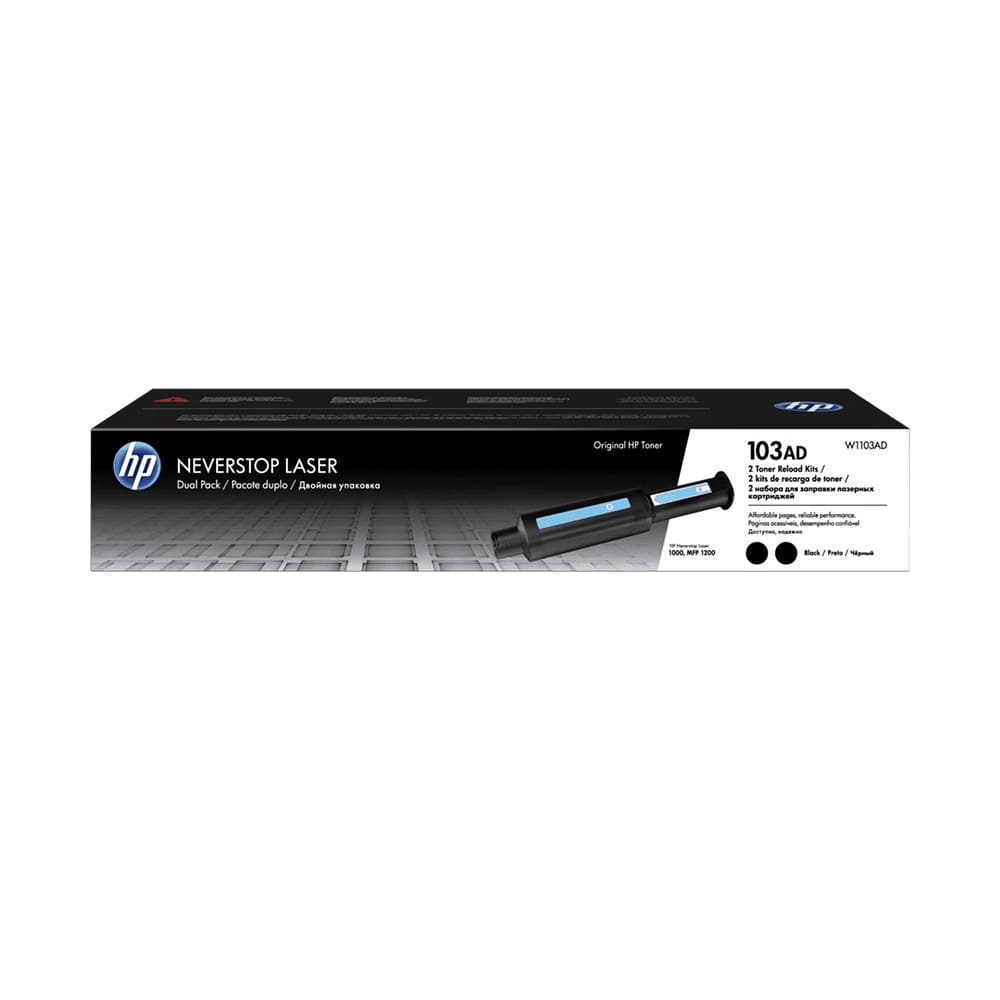 Toner Hp W1103AD 103AD N.S.L 1000 Black (Pack X 2)
