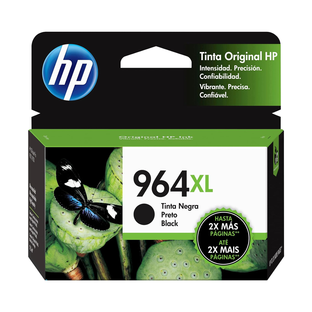 Tinta Hp 3JA57Al 964XL Negro 2,000 Pgs