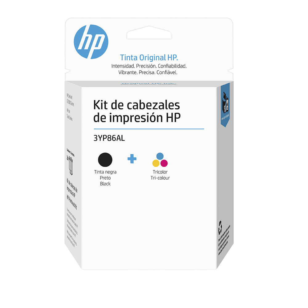 Cabezal Hp 3Yp86Al Black / Tricolor