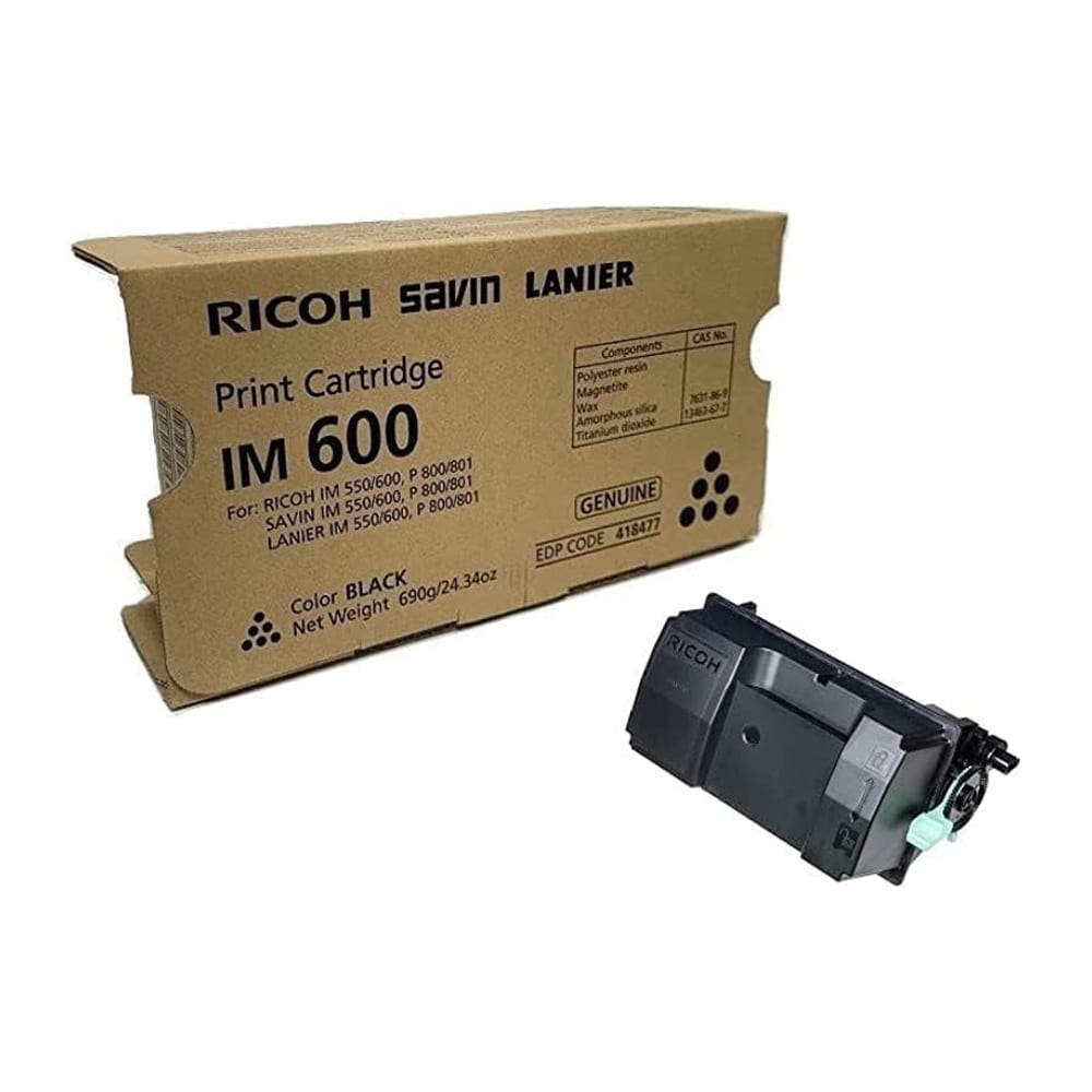 Toner Ricoh Im 550 418477 Black Para Im 600