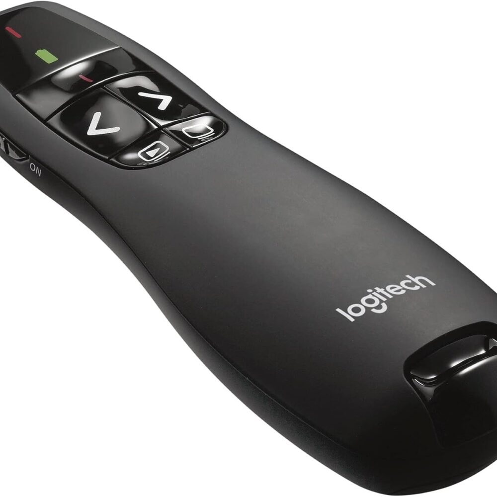 Puntero Logitech R400 Wireless 15M Red Laser (Pn 910-001354)