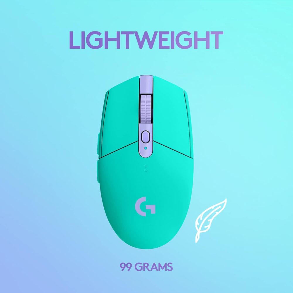 Mouse Logitech G305 Ligthspeed Wireless Mint (910-006376) - Imagen 5