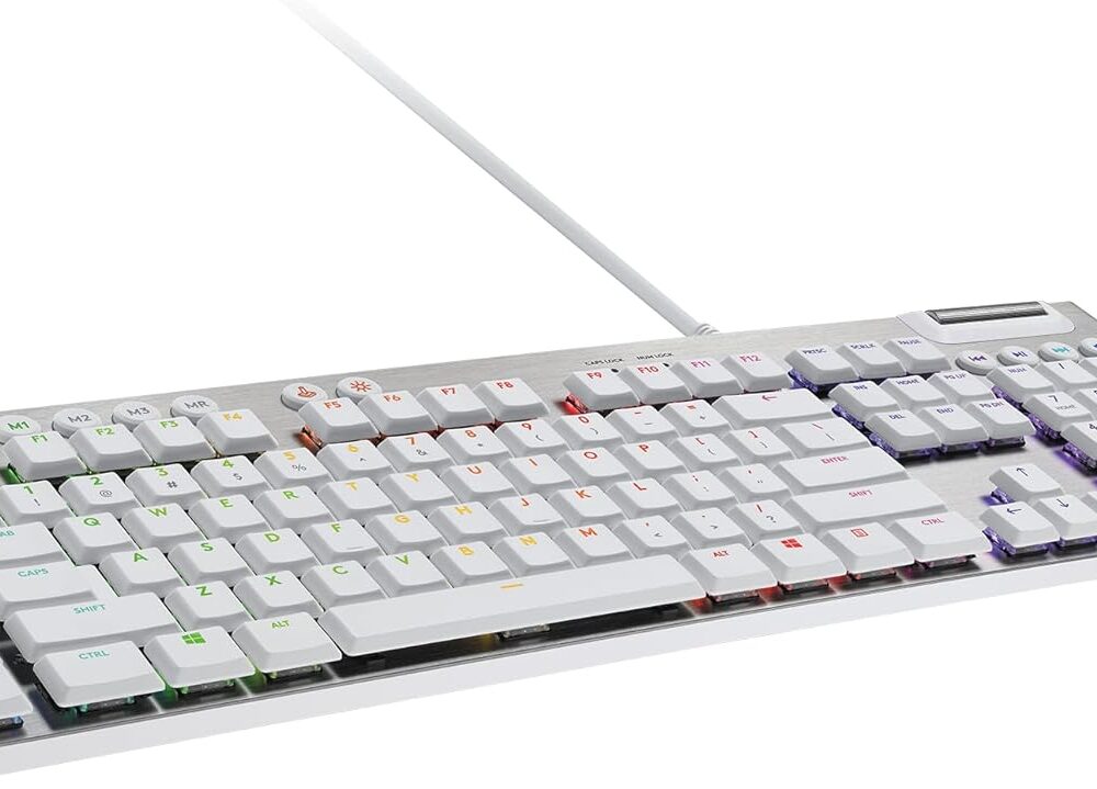 Teclado Logitech G815 Tactile Lightsync Rgb White (920-011354)