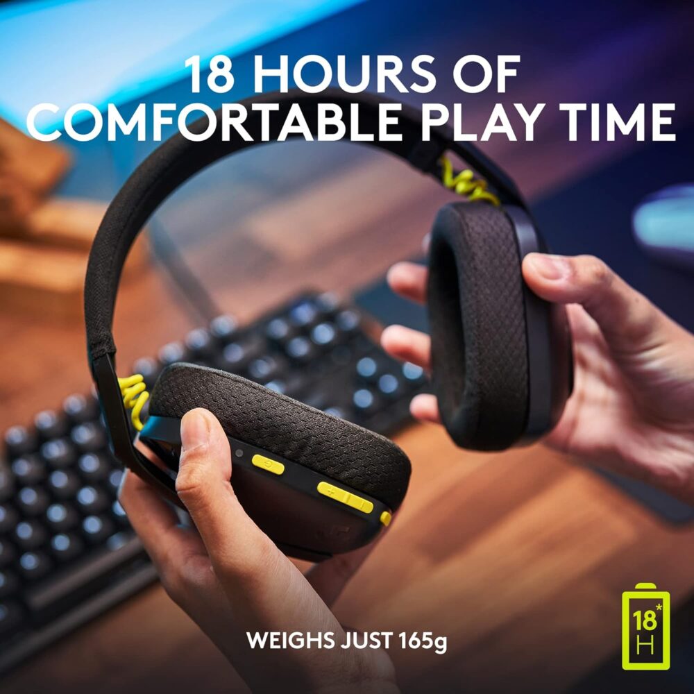 Audifono C/Microf. Logitech G435 Bt / Lightspeed Black (981-001049) - Imagen 5