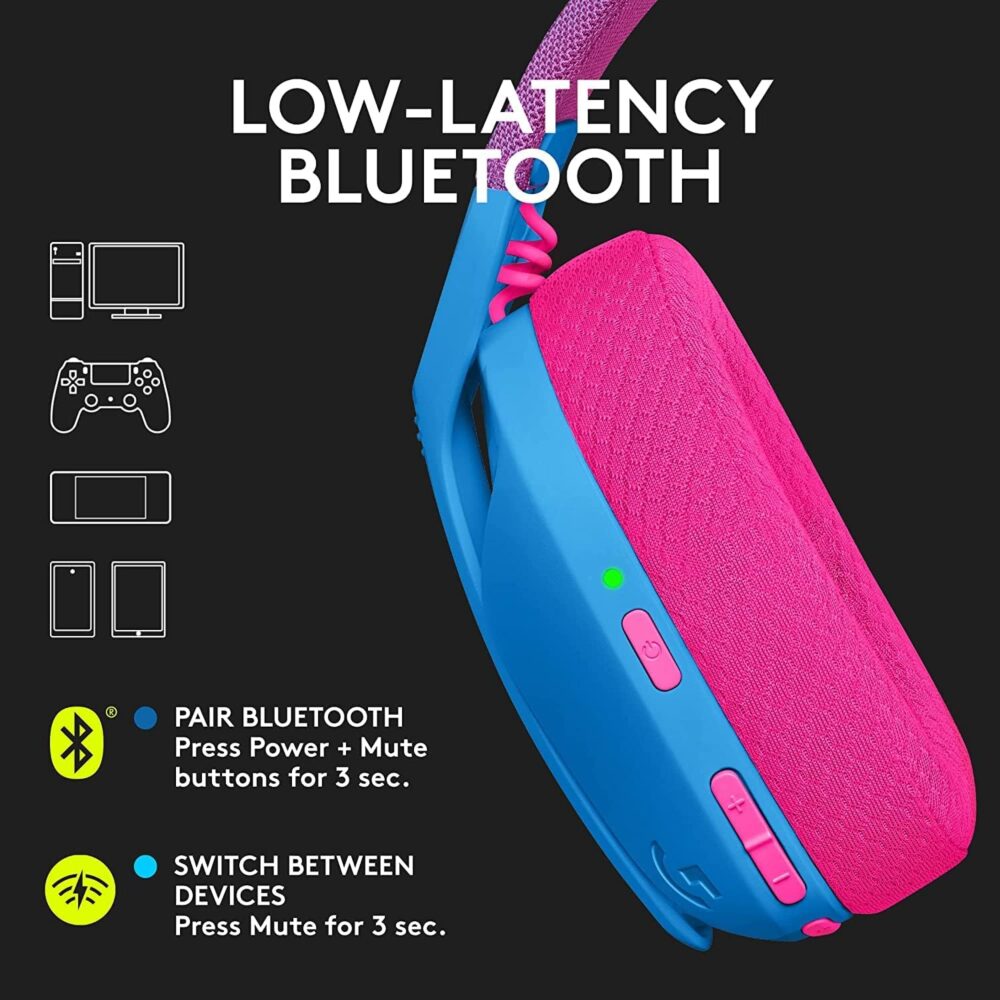Audifono C/Microf. Logitech G435 Bt / Lightspeed Blue (981-001061) - Imagen 5