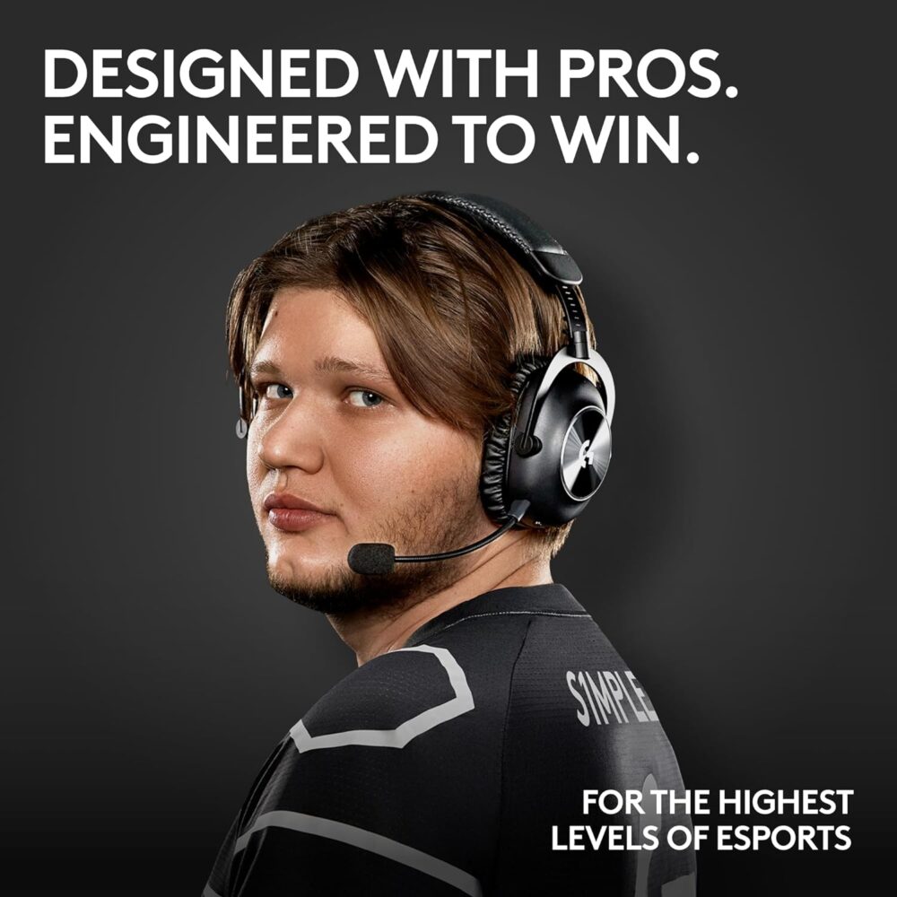 Audifono C/Microf. Logitech G Pro X 2 Lightspeed Wireless / Bt / 3.5 Mm Black (981-001262) - Imagen 2