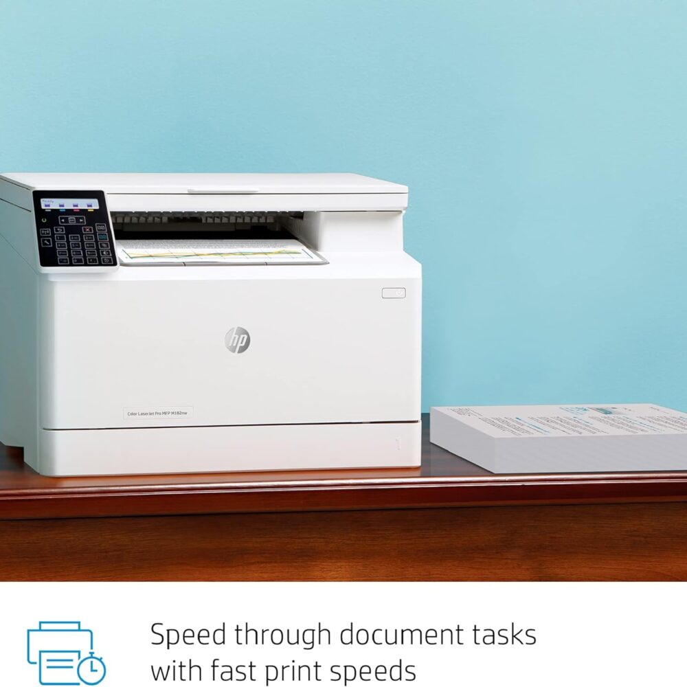 Impresora HP MFP M182nw Color LaserJet Pro Multifuncional - Imagen 4