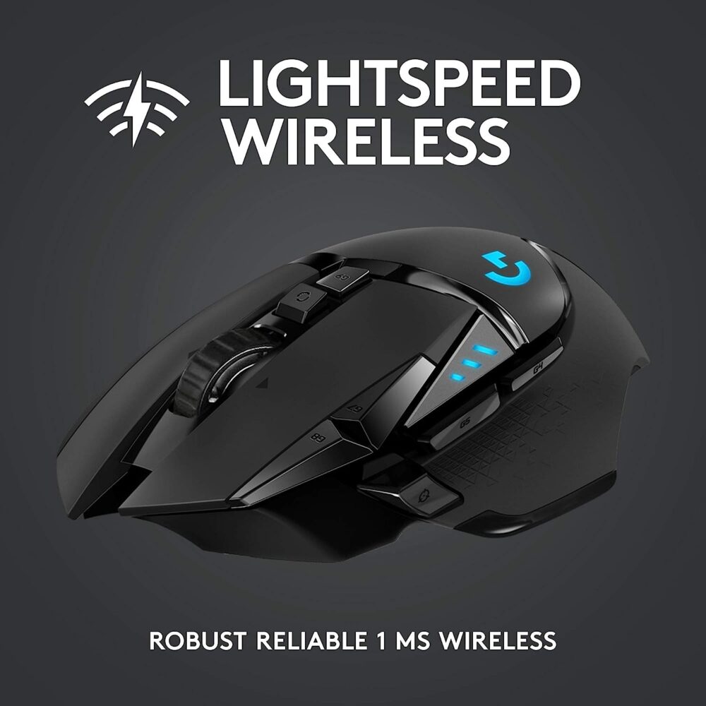 Mouse Logitech G502 Ligthspeed Wireless Black (910-005565) - Imagen 3
