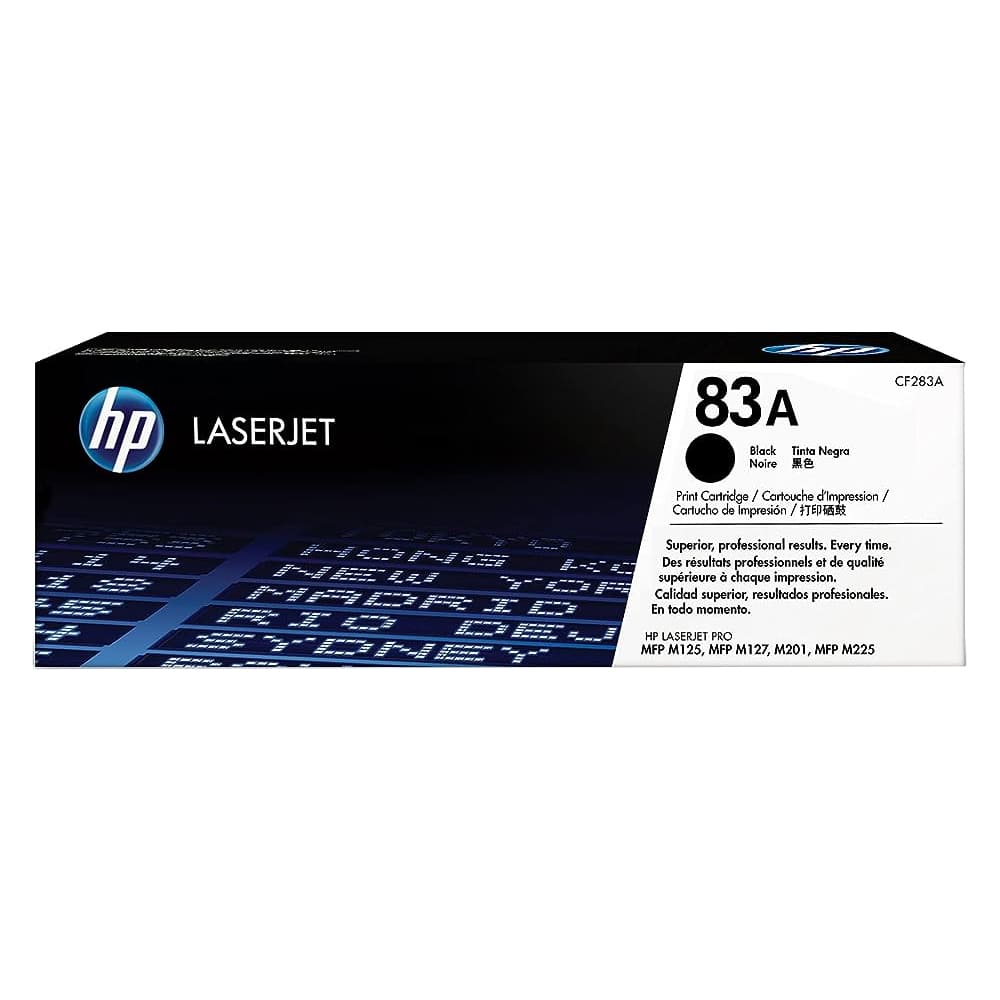 Toner HP 83A CF283A Original 1,500 páginas Para M127, M125 y M201