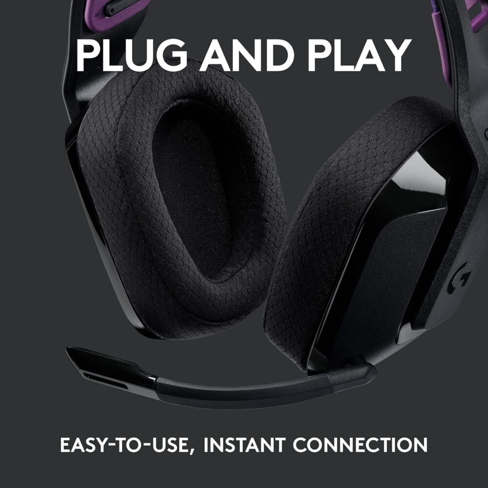 Audifono C/Microf. Logitech G733 Lightspeed Black (981-000863) - Imagen 4