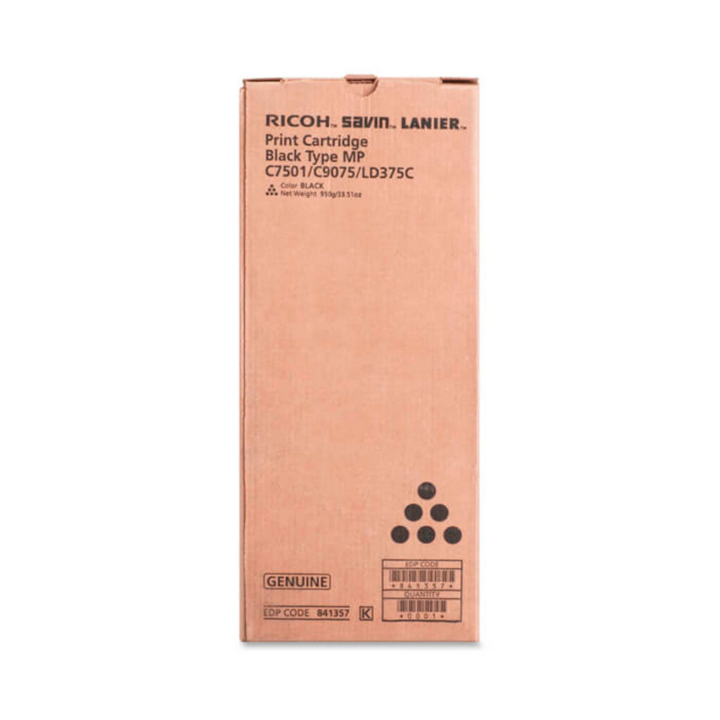 Toner Ricoh 841357 Black Mp C7501/Ld375C
