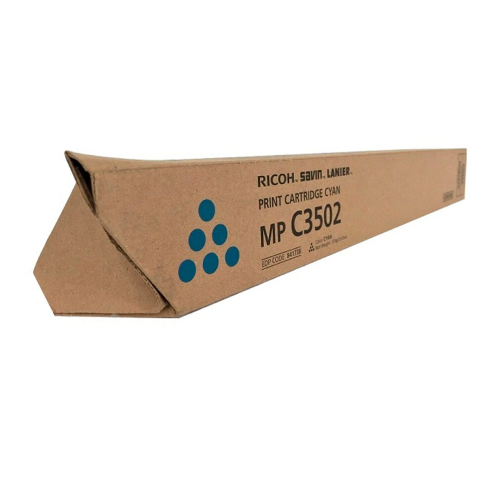 Toner Ricoh 841738 Cyan Mp C3002/C3502 18 Kpg