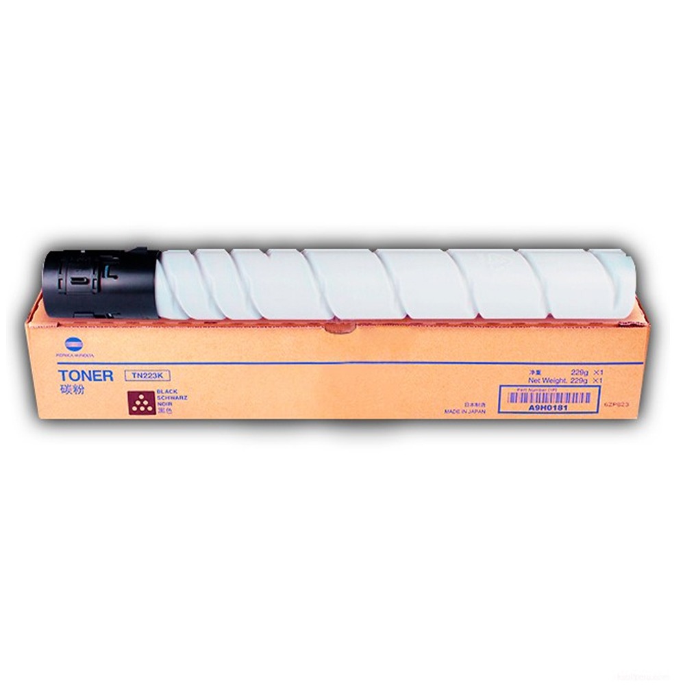 Toner Konica Minolta TN-223K Negro A9H0190 Original