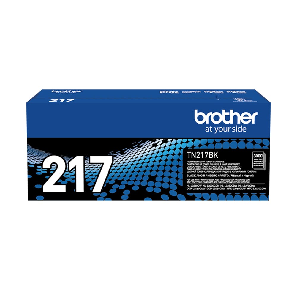 Toner Brother TN-217BK Black L3270 L3551 L3750 3K Pag