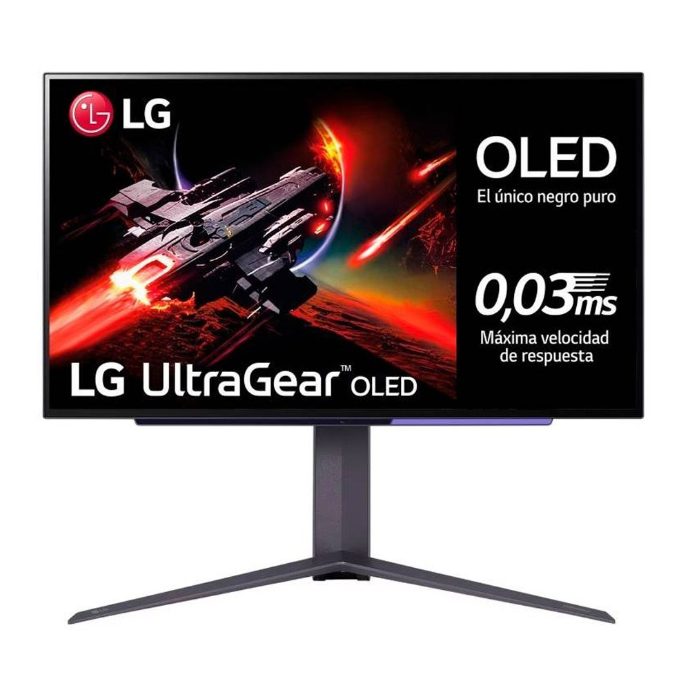 Monitor Gaming LG UltraGear 27GR95QE-B 27" QHD 2560x1440 Panel OLED 240Hz 1 Monitor Gaming Lg Ultragear 27Gr95Qe-B 27&Amp;Quot; Qhd 2560X1440 Panel Oled 240Hz - Imagen 1