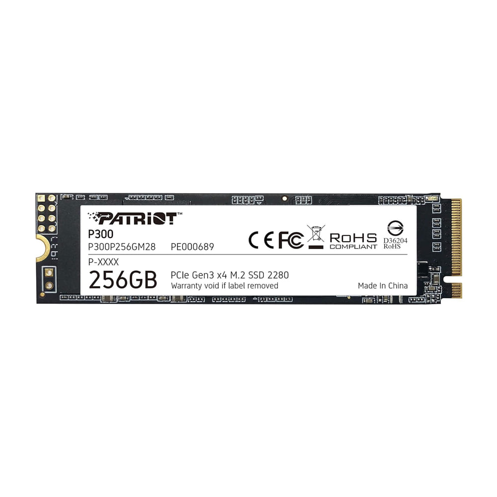 Disco Solido Ssd Patriot P300 256GB M.2 Pcie Gen 1 Disco Solido Ssd Patriot P300 256Gb M.2 Pcie Gen - Imagen 1