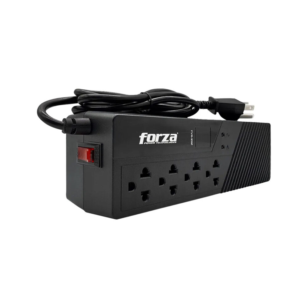 Estabilizador Forza FVR-1012 1000VA 500W 220V | Protección Eléctrica Segura - Imagen 2