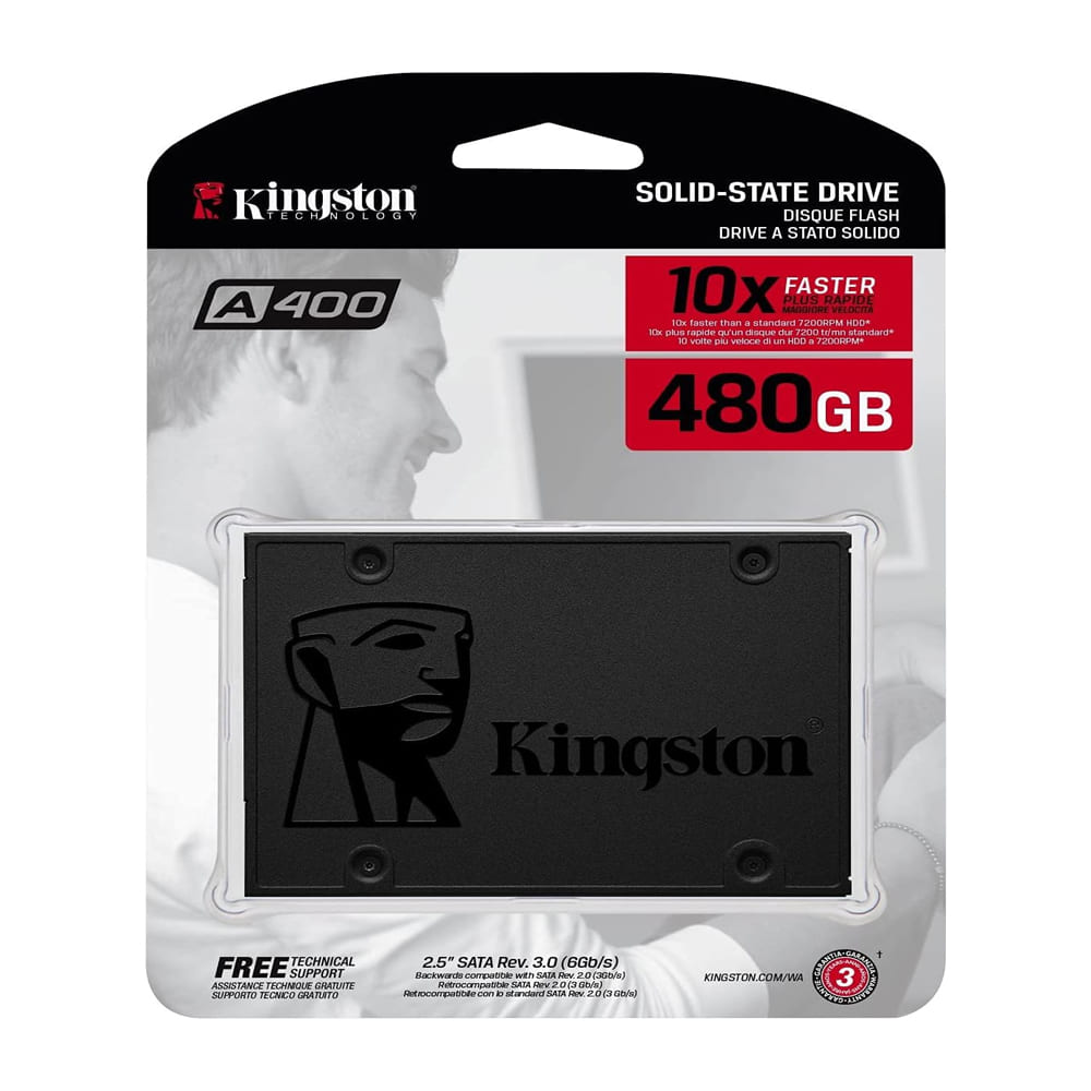 Unidad Ssd 2.5 Sata 480Gb Kingston A400