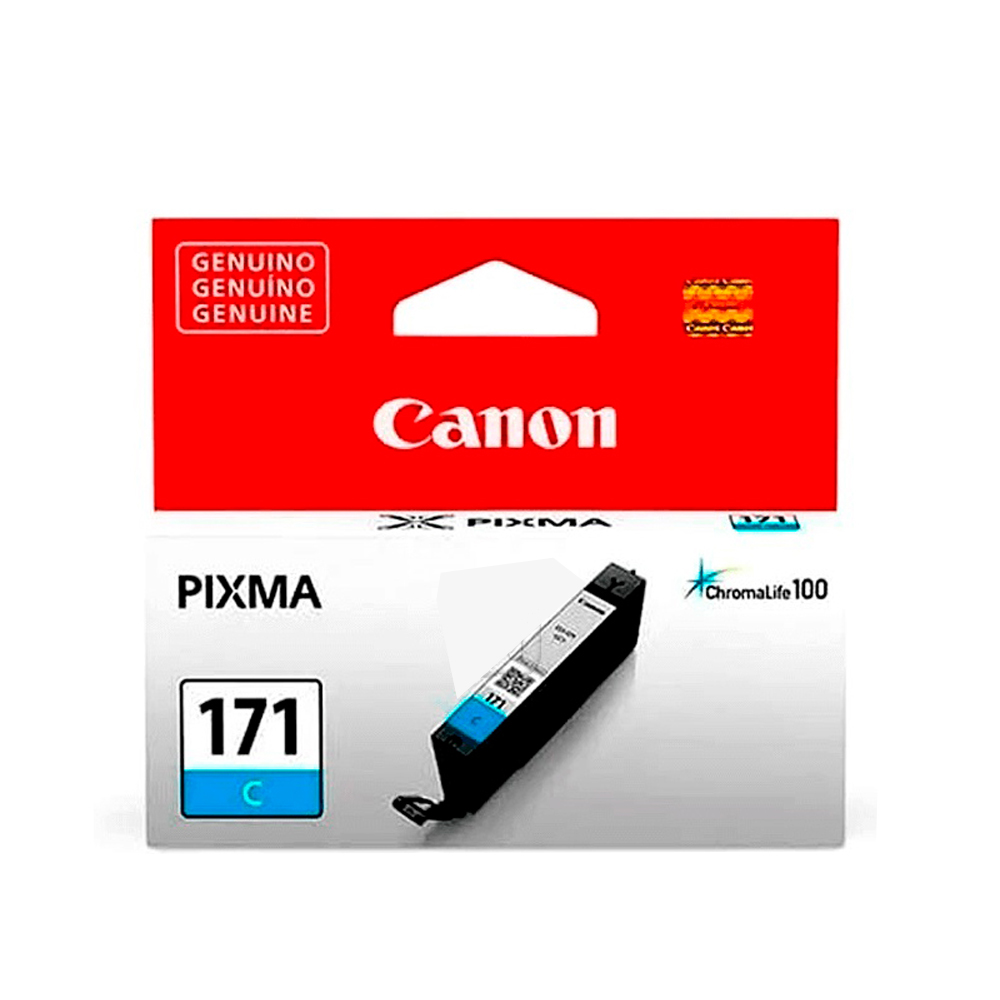 Tinta Canon Cli-171 Xl Cian 1 Tinta Canon Cli-171 Xl Cian - Imagen 1