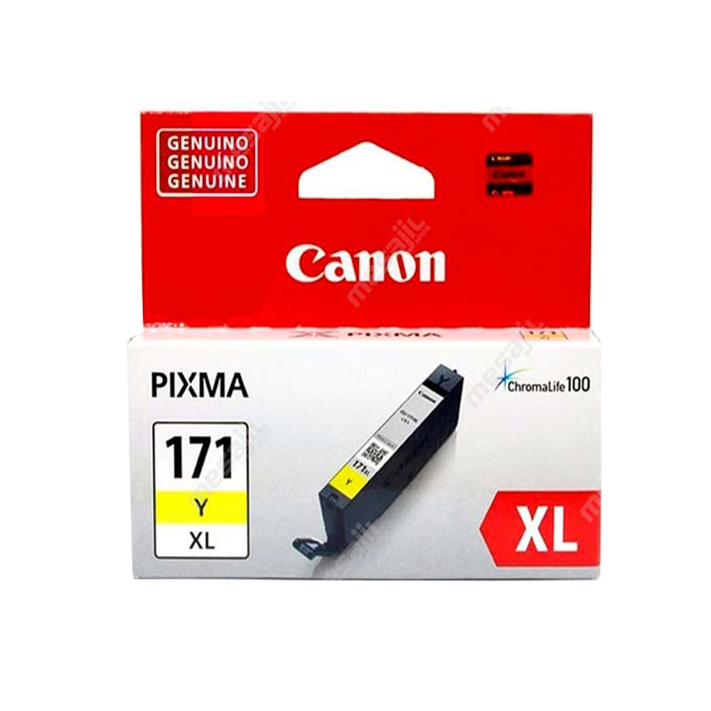 Tinta Canon Cli-171 Xl Yellow 1 Tinta Canon Cli-171 Xl Yellow - Imagen 1