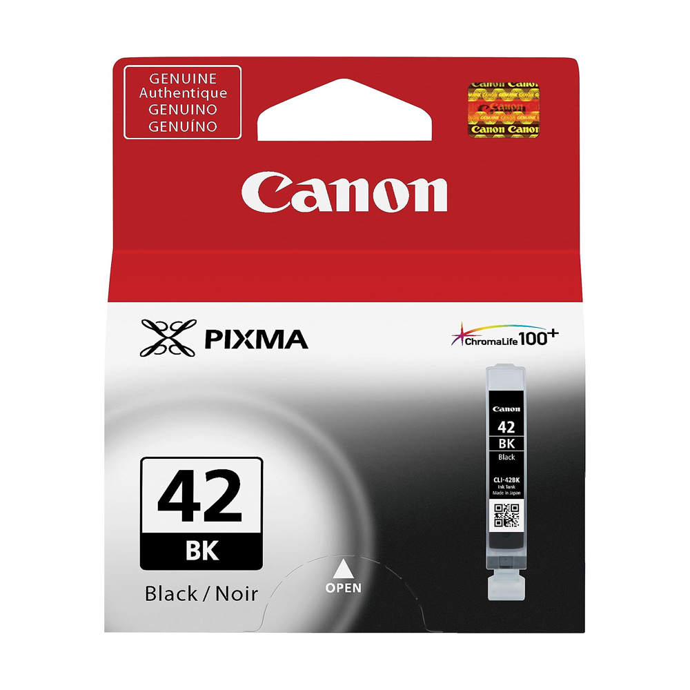 Tinta Canon Cli-42Bk Black Para Pro-100 1 Tinta Canon Cli-42Bk Black Para Pro-100 - Imagen 1