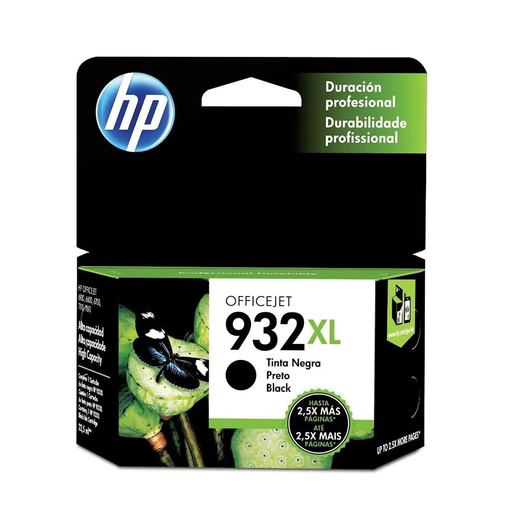 Tinta Hp Cn053Al (932Xl) Negro (1000 Pag)