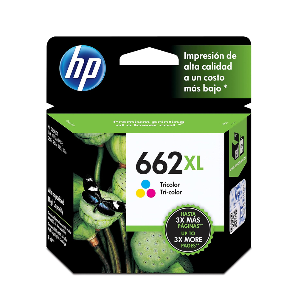 Tinta Hp Cz106Al (662Xl) Color (330 Pag)