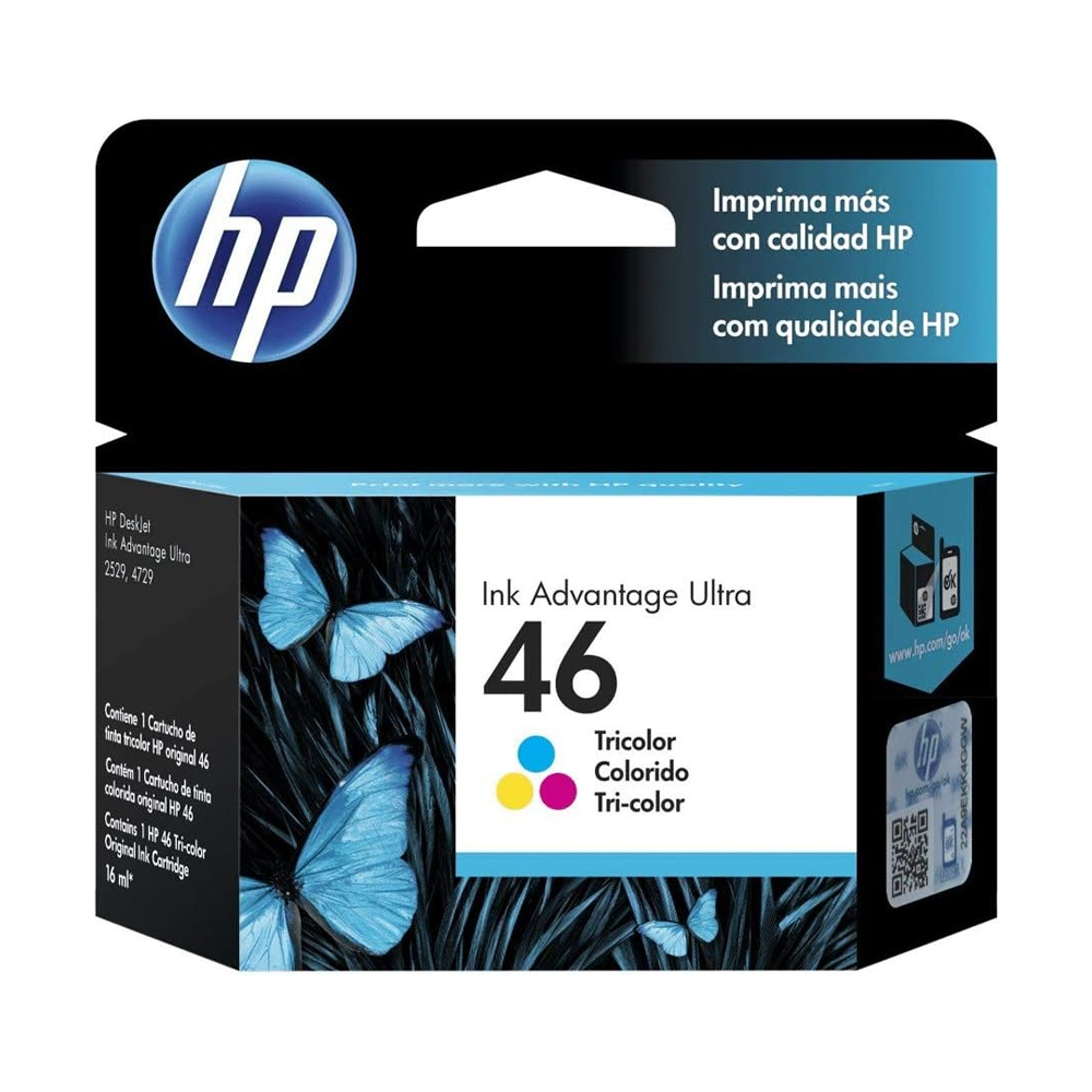 Tinta Hp Cz638Al (46) Color 750 Pgs