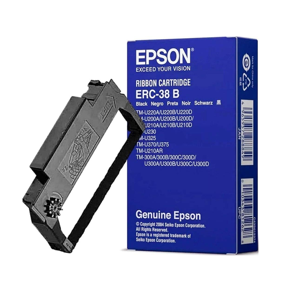 Cinta Epson Erc-38B Black Para Ticketera