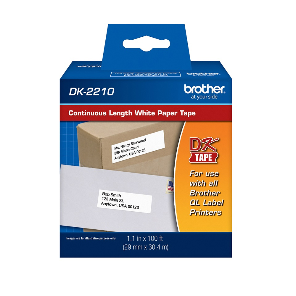 Rollo Continuo Brother Dk-2210 1-1/7"