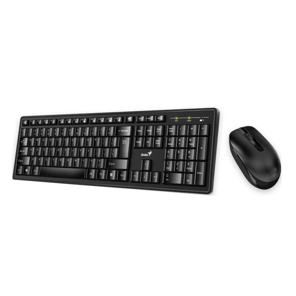 Teclado+Mouse Genius Km-8206S Wireless Black