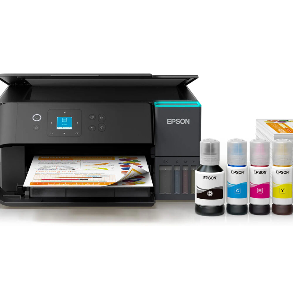 Impresora Multifuncional 3 En 1 Epson Ecotank L4360 Duplex/wi-fi - Imagen 2