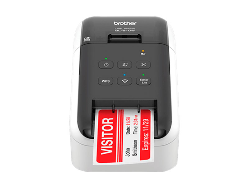 Etiquetadora Brother QL-810W Wi-Fi color blanco
