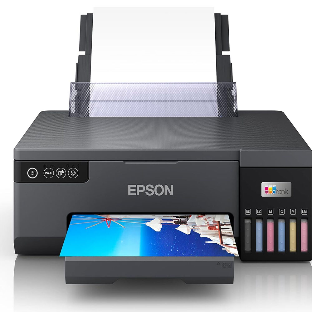 Impresora Fotografica Epson EcoTank L8050 Foto A4 Cd, Dvd, Pvc Color Negro