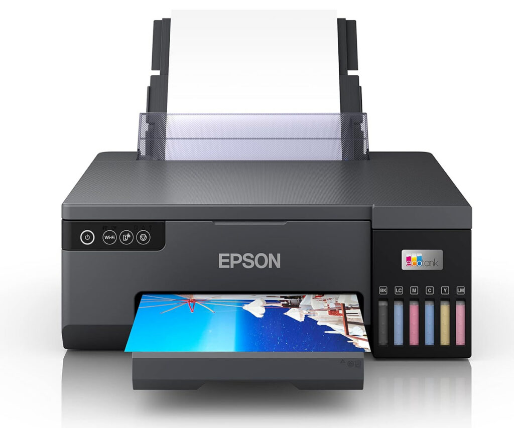 Impresora Fotografica Epson EcoTank L8050 Foto A4 Cd, Dvd, Pvc Color Negro