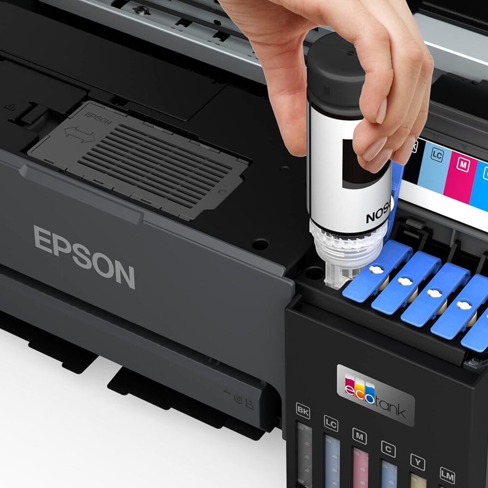 Impresora Fotografica Epson EcoTank L8050 Foto A4 Cd, Dvd, Pvc Color Negro - Imagen 5