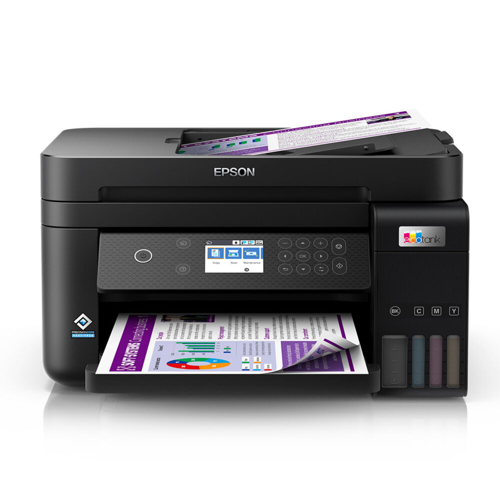 Impresora Multifuncional Epson EcoTank L6270 Wi-Fi Dúplex ADF Tanque de Tinta