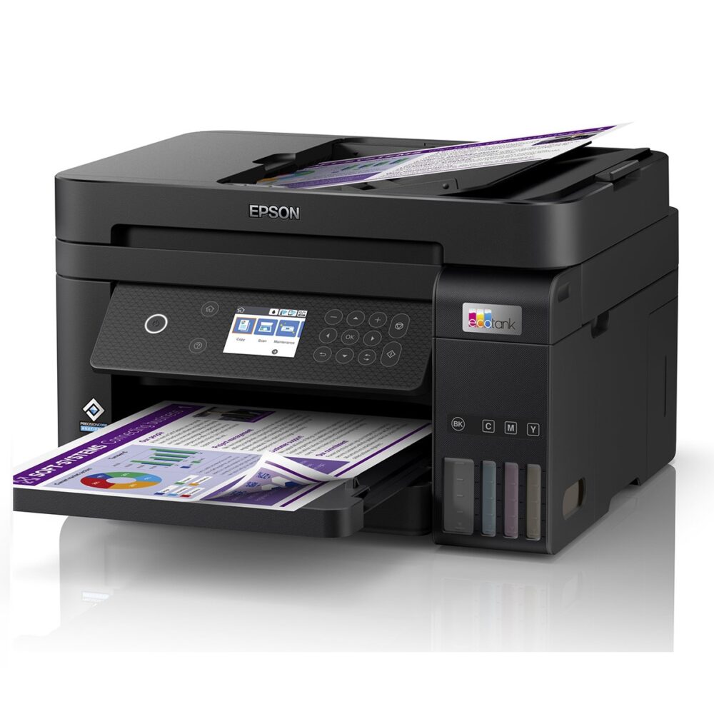 Impresora Multifuncional Epson EcoTank L6270 Wi-Fi Dúplex ADF Tanque de Tinta - Imagen 2