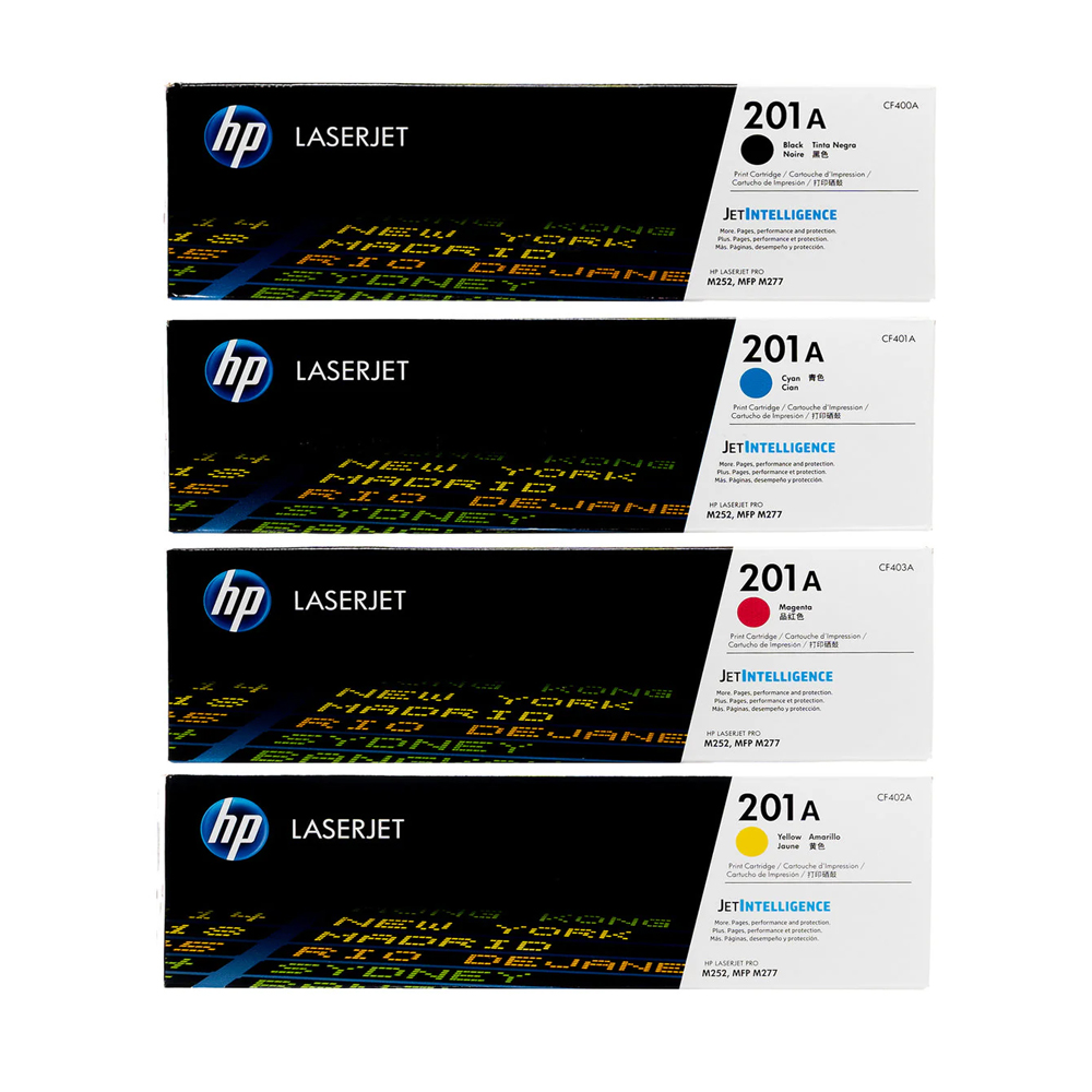 Kit de Toner 201A CMYK M274/M277DW/M252DW LaserJet