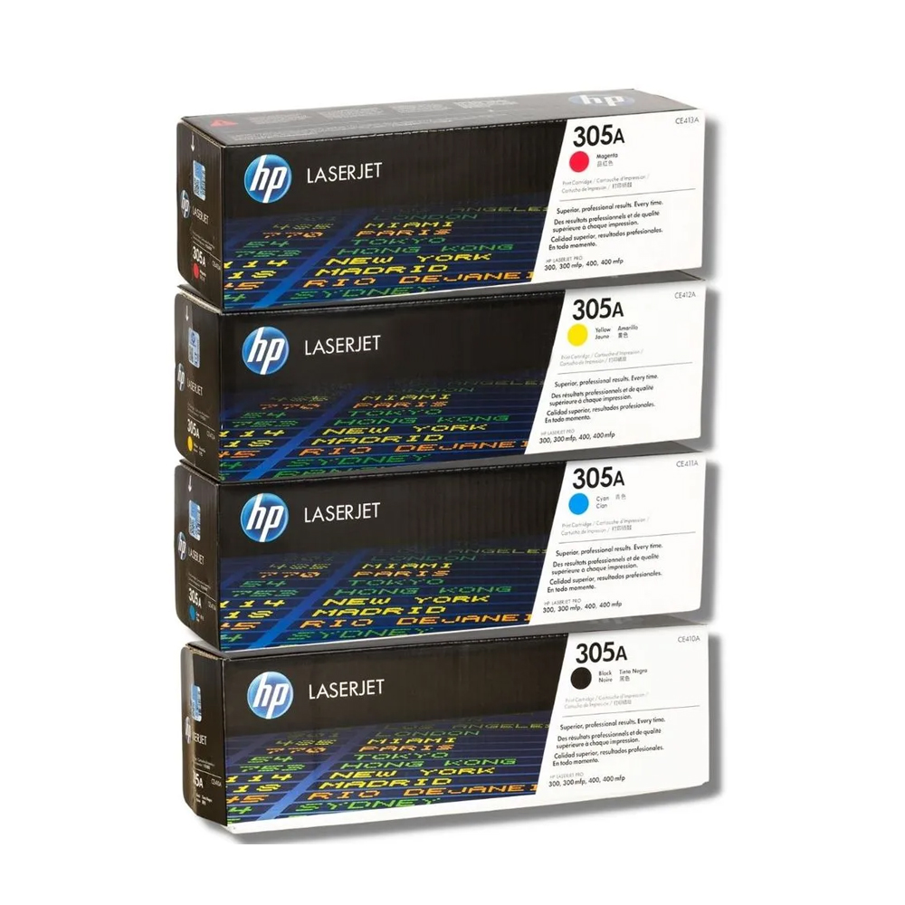 Kit de Toner HP 305A M451DW M475dw M451dn, M475dn, M475