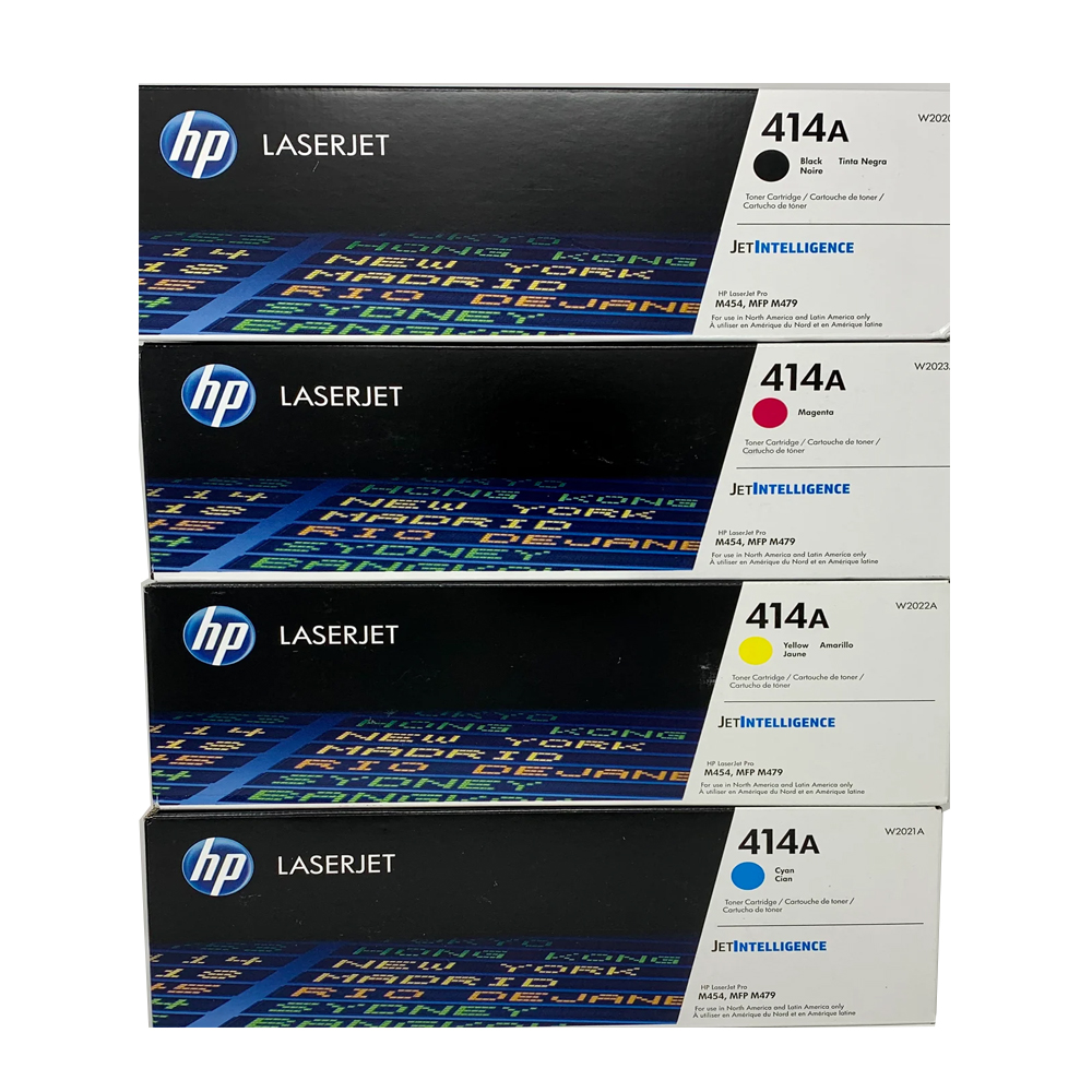 Kit de Toner HP 414A M454DW M479FDW CMYK Laser