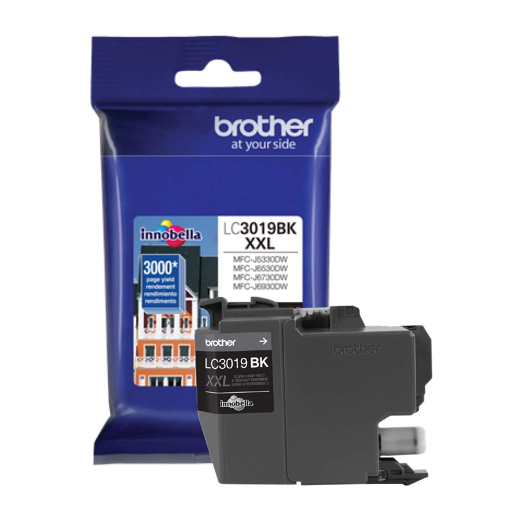 Tinta Brother Lc-3019Bk Black Mfcj5330Dw 3K Pgs