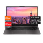 Laptop Hp 255 G10, Amd Ryzen 3 7320U, 8Gb Ddr4, 256Gb Ssd, 15.6"Led, Windos 11 Pro, 81U53L