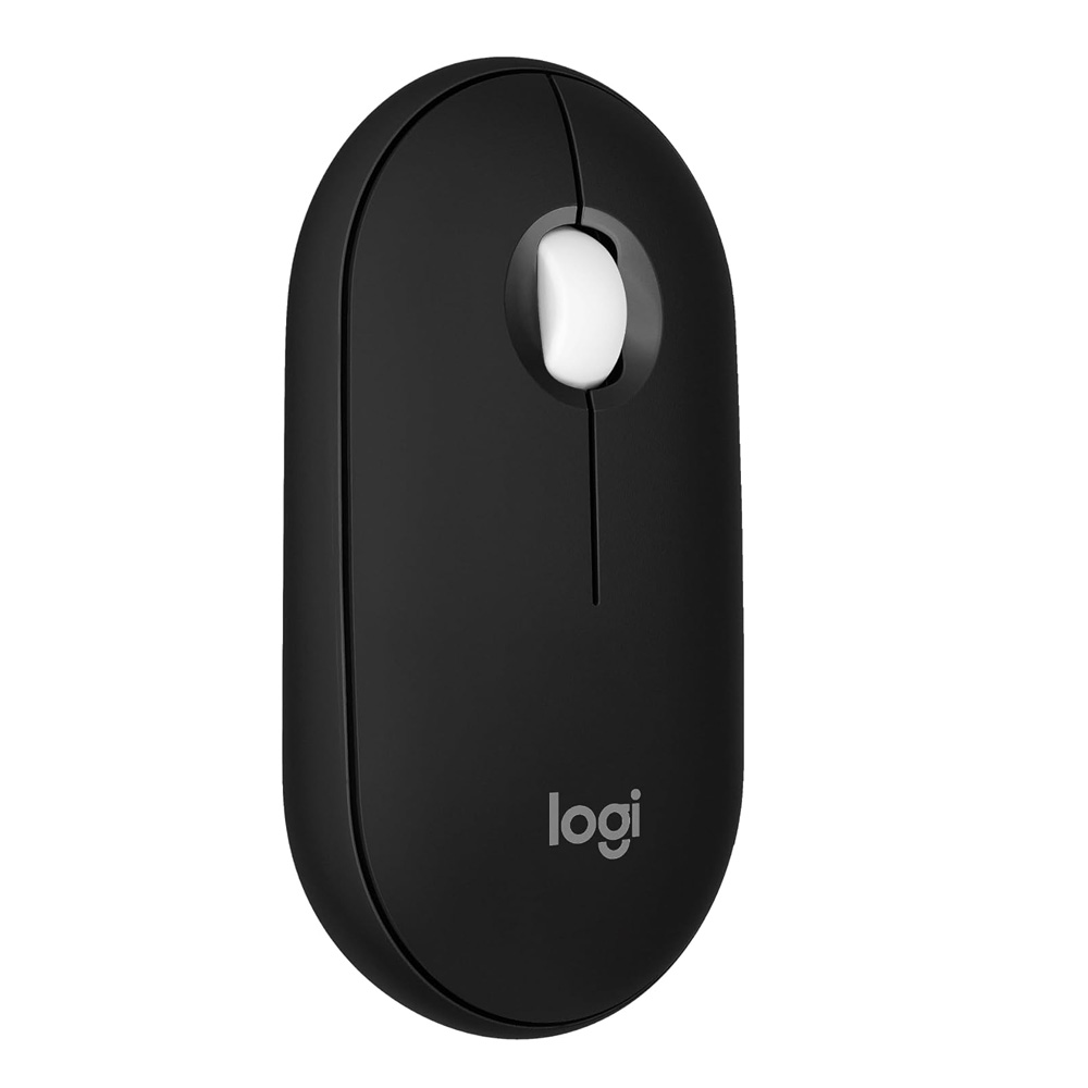 Mouse Logitech Pebble Mouse 2 M350s — Wireless Bluetooth / USB | Tonal Graphite (LAT)