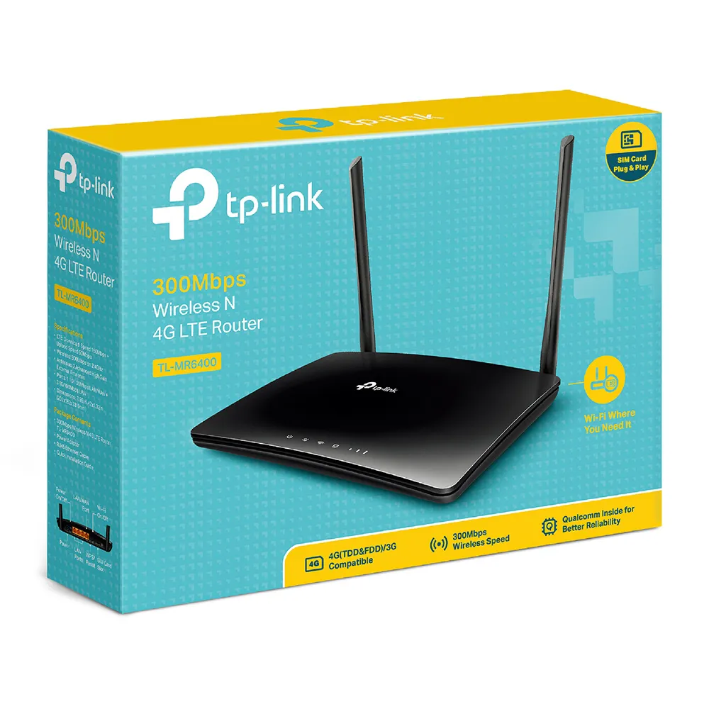ROUTER TP-LINK TL-MR6400APAC 300MBPS 4G