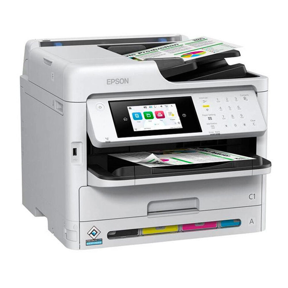 Impresora Epson Workforce Pro Wf-C5810, Imprime Escanea Copia Fax Lan Wifi