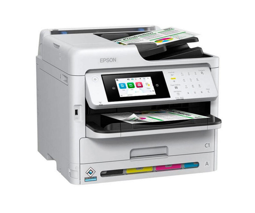 Impresora Epson Workforce Pro Wf-C5810, Imprime Escanea Copia Fax Lan Wifi