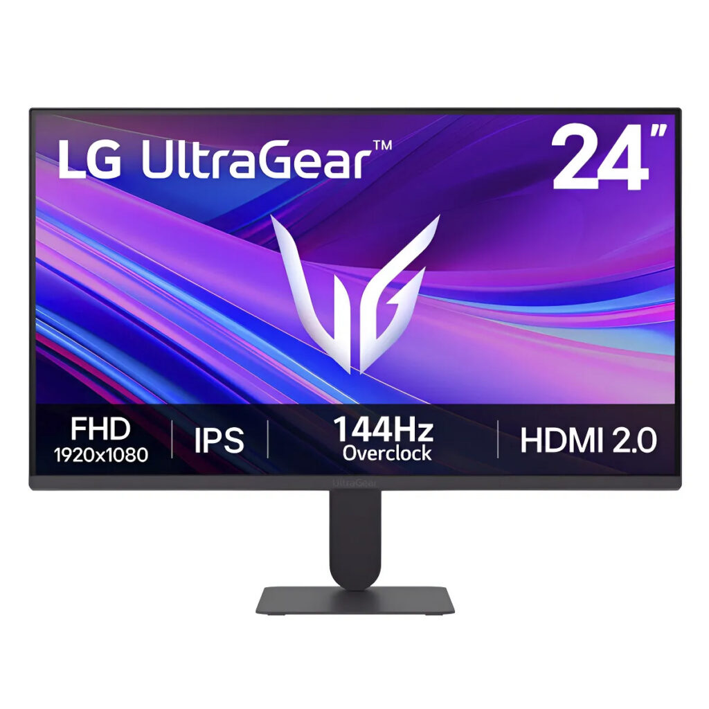 Monitor Gamer LG 24G411A-B 23.8″ IPS Full HD 144Hz 1 ms HDR10 HDMI DisplayPort